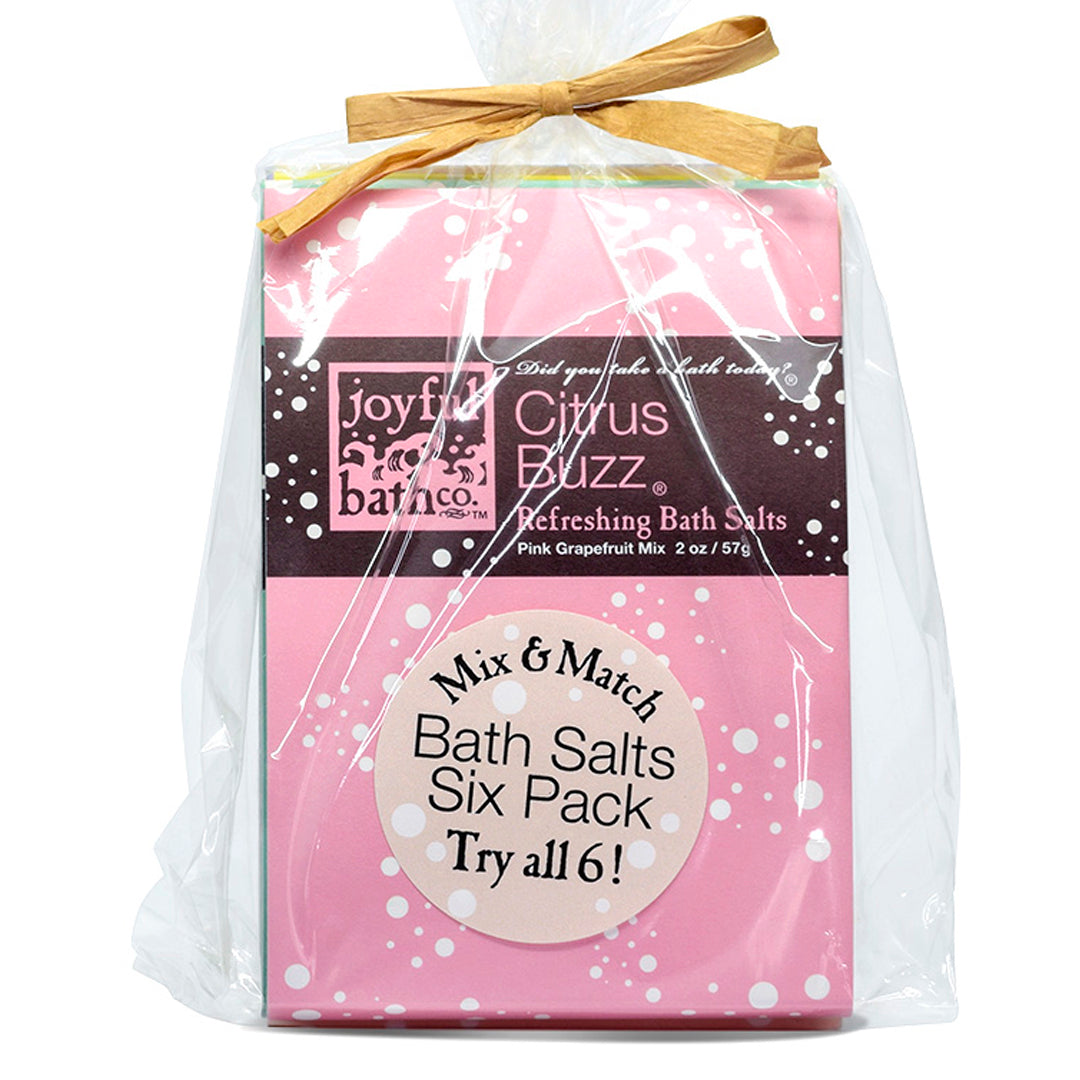 6 Pack Variety Bath Salts