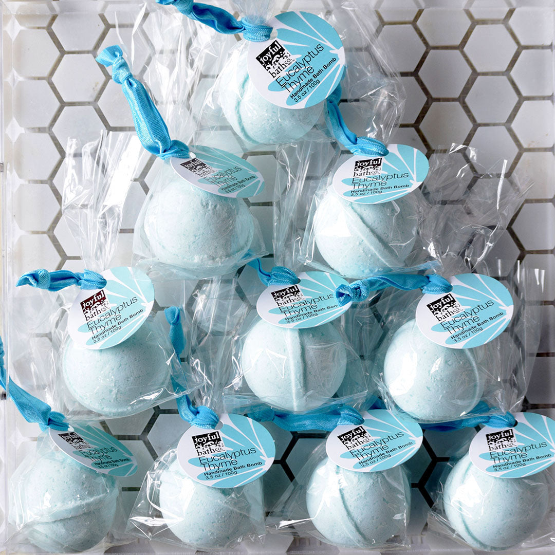 Buy 10 and Save on Eucalyptus Thyme Bath Bomb