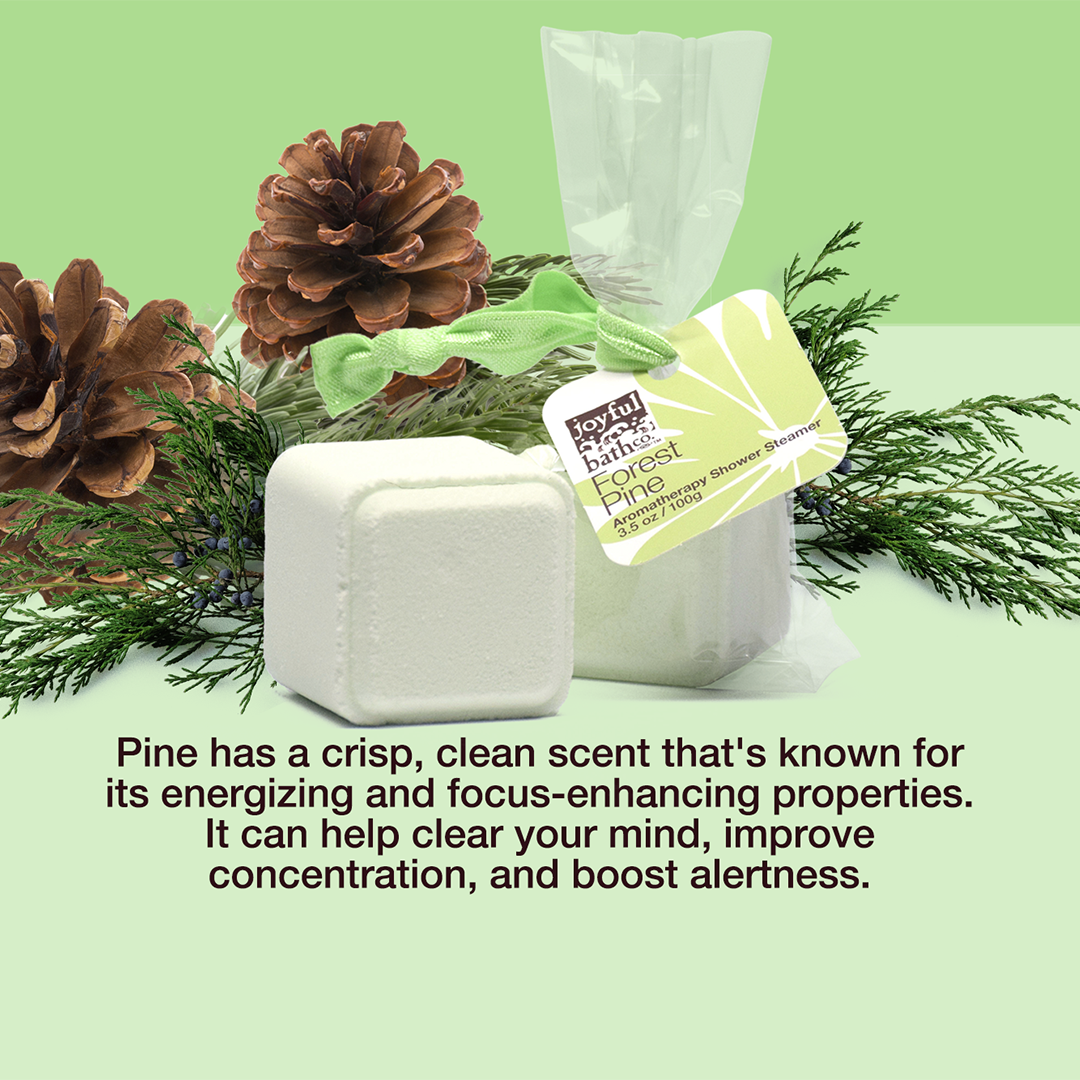 Forest Pine is known for its energizing and focus-enhancing properties