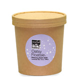 Oatsy Floatsie Relaxing Bath Salts in brown kraft container