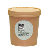 Rosemary Bath Salts in brown kraft container