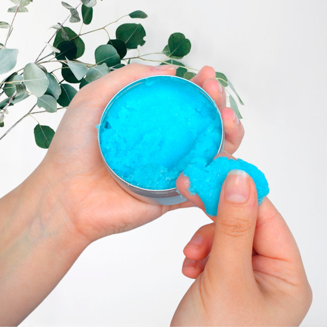 Trying the Eucalyptus Thyme Scrub