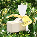 Wild Honeysuckle shower steamer in a field of wild honeysuckle