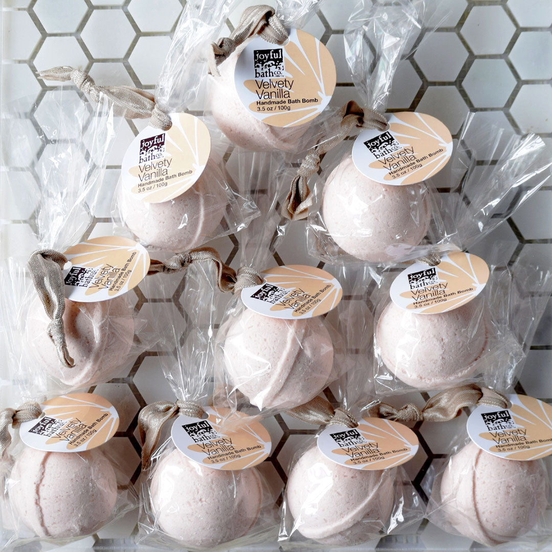 Buy 10 and Save on Velvety Vanilla Bath Bomb