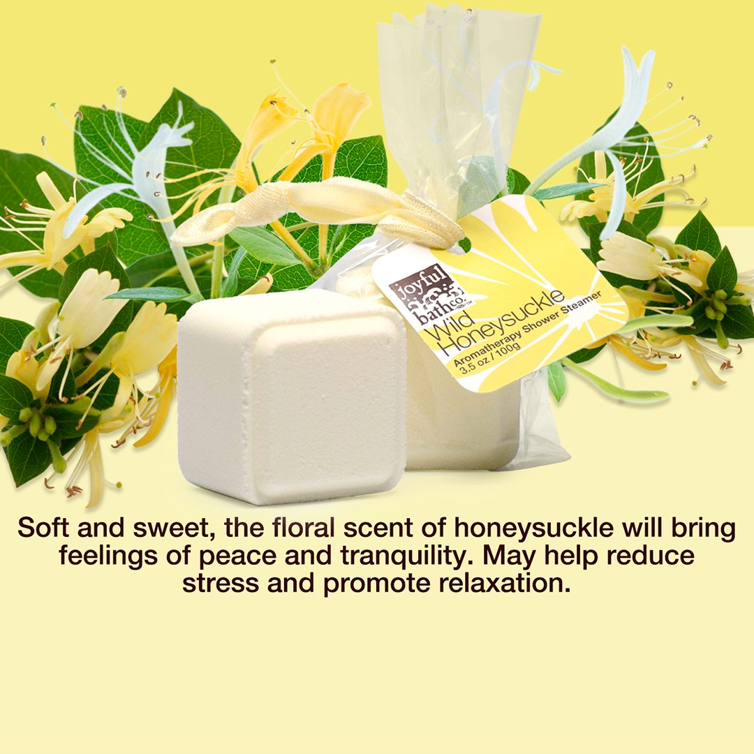 Honeysuckle is soft and sweet to bring on feelings of peace and tranquility