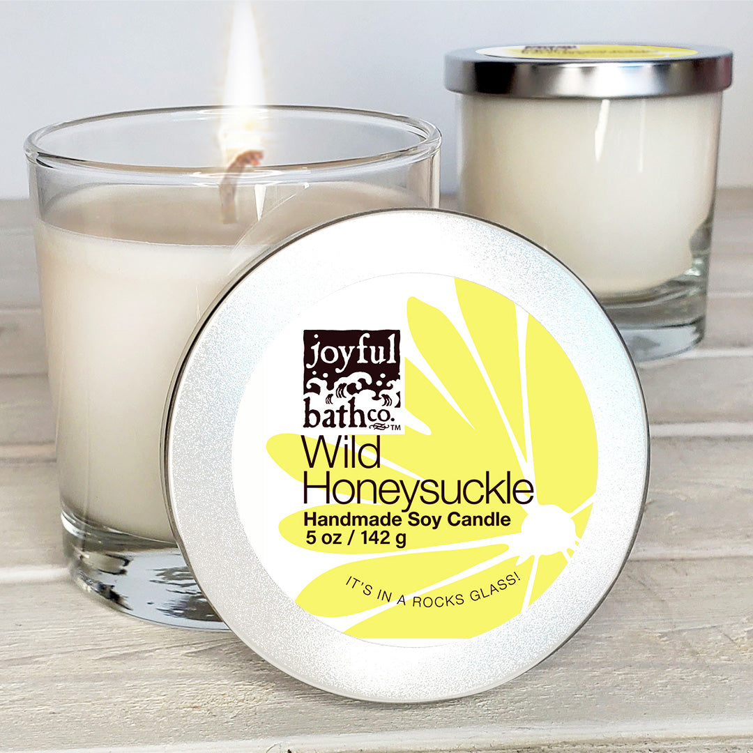 Wild Honeysuckle Soy Candle 