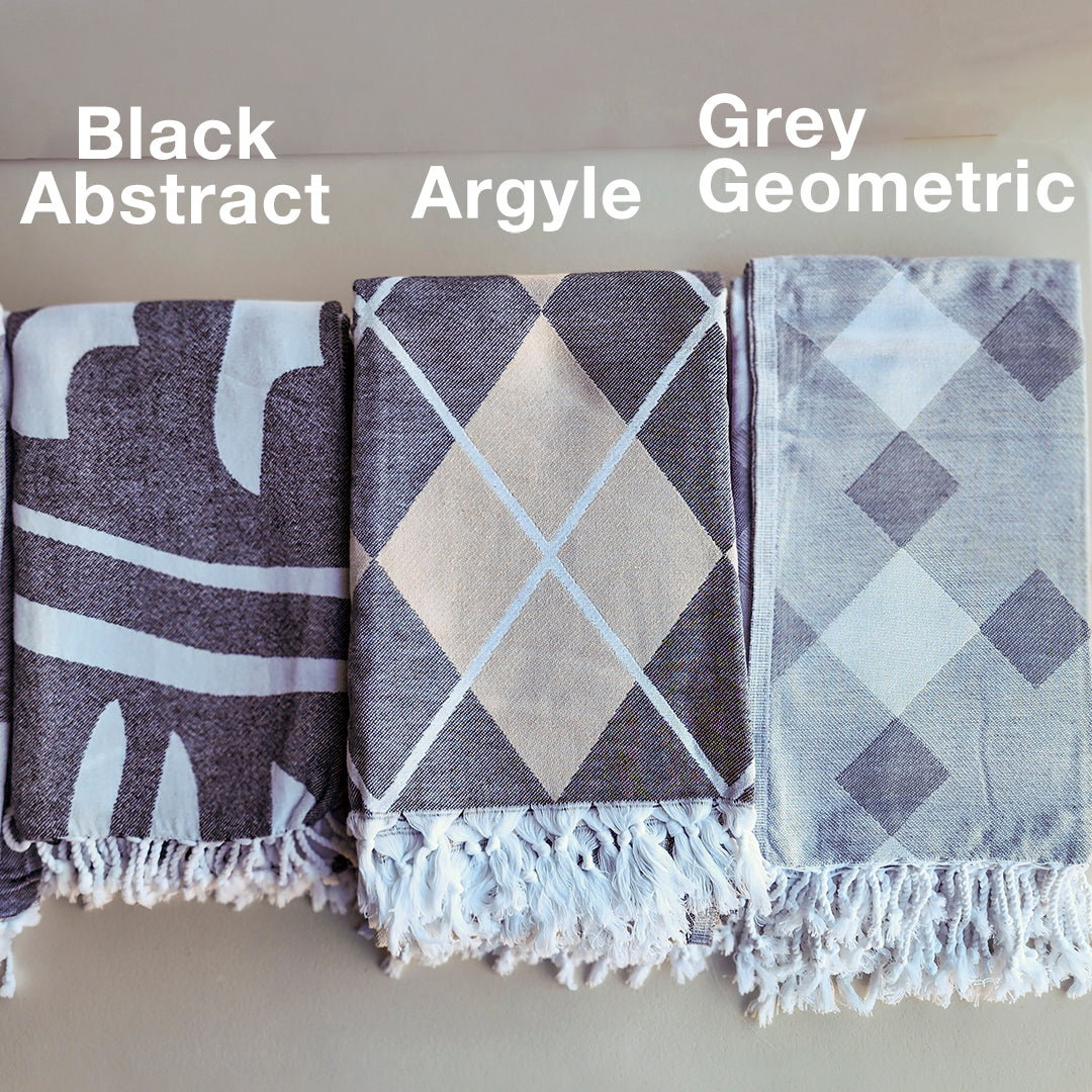 Geometric Turkish Towel / Throw