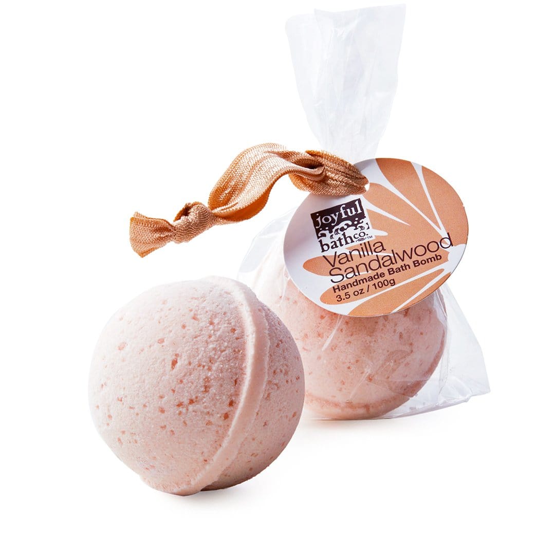 Vanilla Sandalwood Handmade Bath Bomb