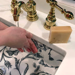 Washing Hand with Mellow Yellow Soap