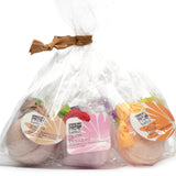 Bath Bomb and Shower Steamer Variety Pack 2 in assorted fruit and floral scents