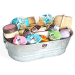 Unwrapped Bath and Shower Body set with all the products inside