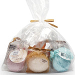 Bubble Bath and Bath Bomb Variety Pack the backside
