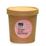 Ginger Snap Bath Salts in brown kraft container