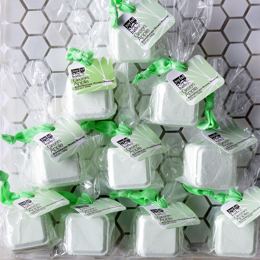 Buy 10 Green Apple Shower Steamers and Save