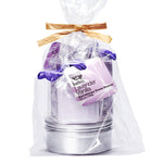 Lavender Vanilla Shower Trio wrapped and ready for gifting