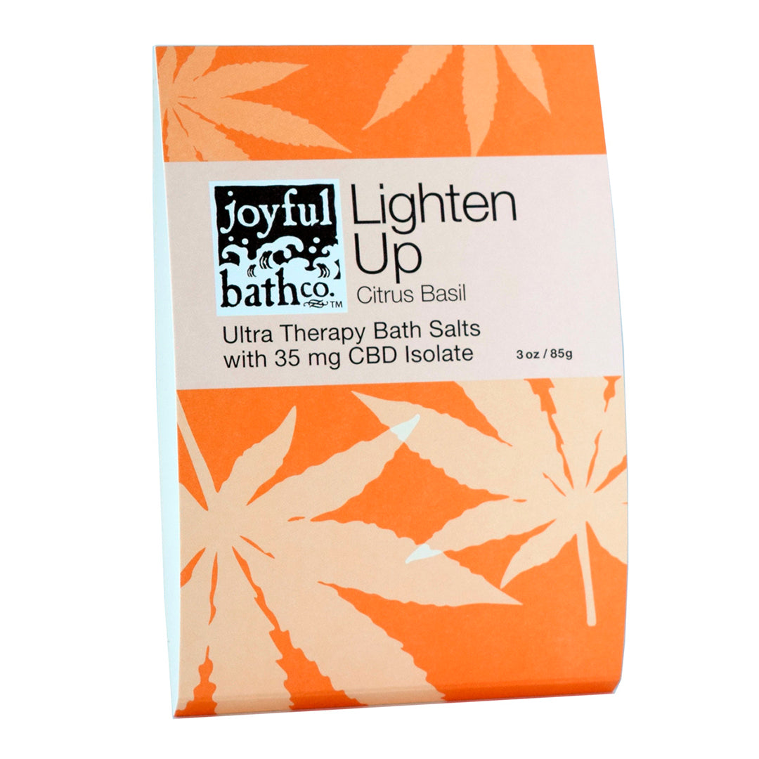 Lighten Up Hemp Ultra Therapy  Bath Salts in Citrus Basil
