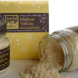 Mellow Yellow Bath Salts on the table