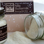 Closeup of Nilla Buttermilk Bath Salts