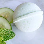 Cucumber Mint Handmade Bath Bomb