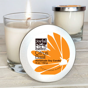 Candle & Bath Bomb - Citrus Basil