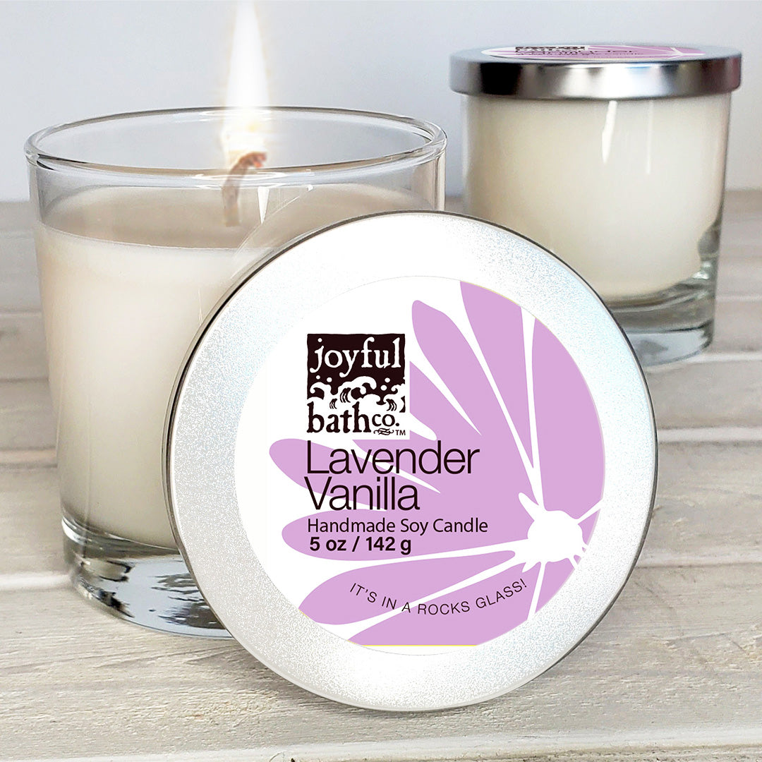 Soy Candle in Lavender Vanilla