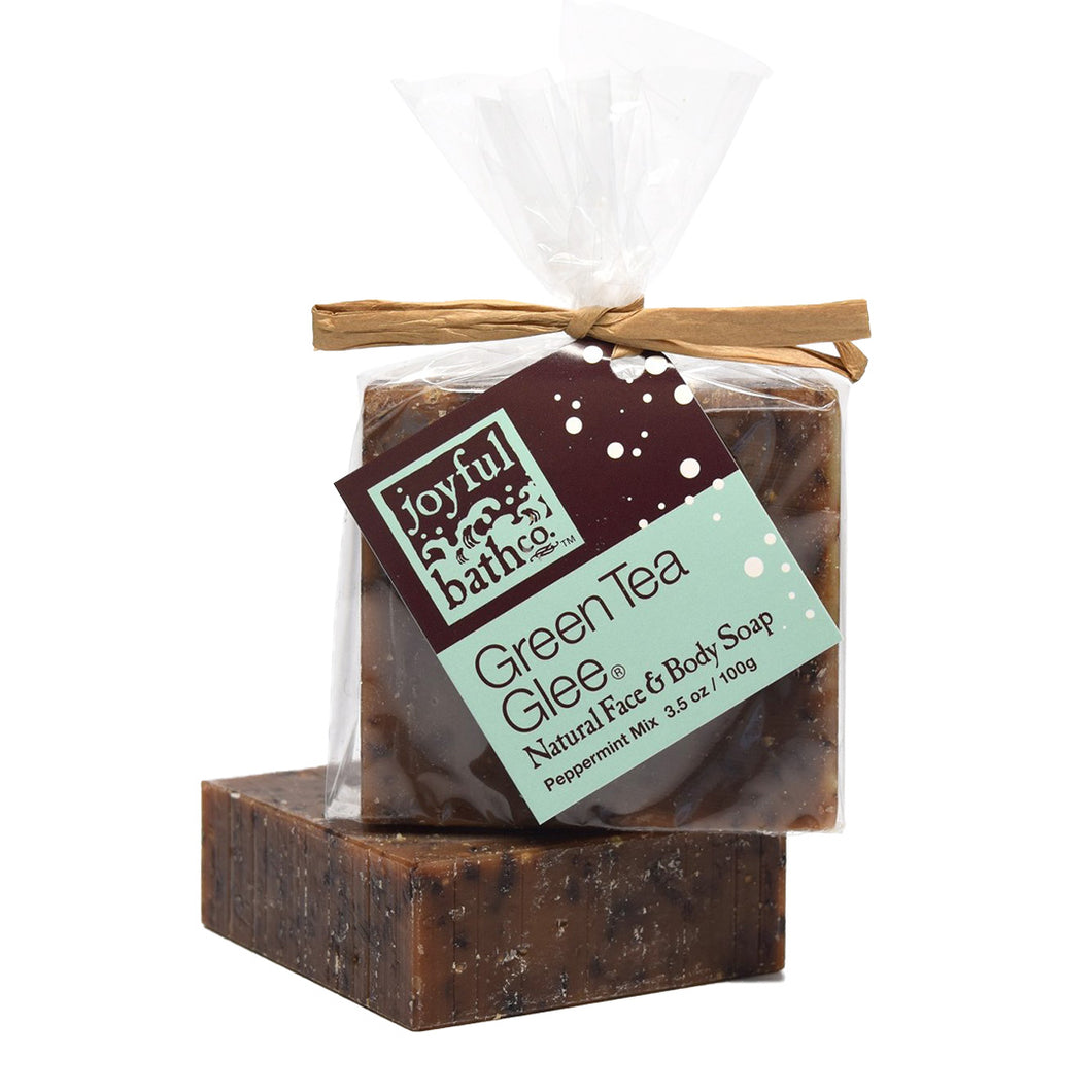 Green Tea Glee® - Green Tea & Peppermint Handmade Botanical Soap
