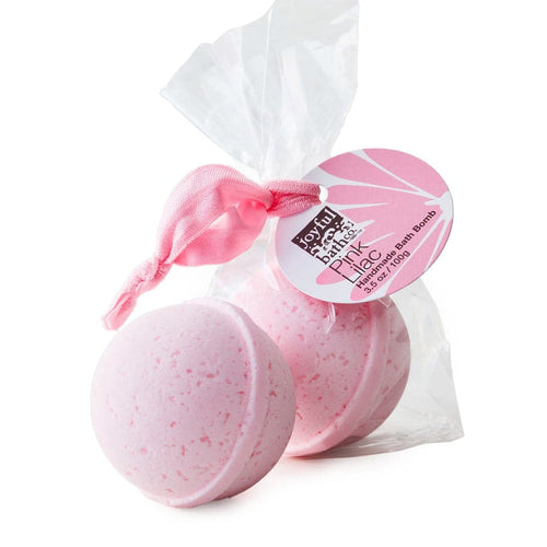 Pink Lilac Handmade Bath Bomb