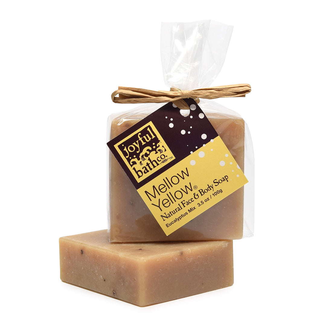 Mellow Yellow® - Eucalyptus & Mustard Seed Handmade Botanical Soap