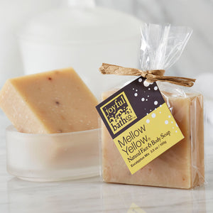 Mellow Yellow® - Eucalyptus & Mustard Seed Handmade Botanical Soap