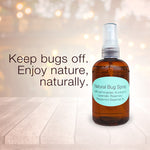 Natural Bug Spray, Keep bugs off. Enjoy nature, naturally.