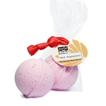 Red Raspberry Handmade Bath Bomb